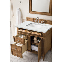 Load image into Gallery viewer, James Martin Brittany 36&quot;Saddle Brown Single Vanity