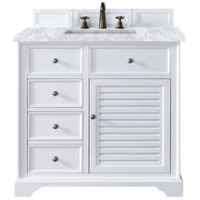 Load image into Gallery viewer, James Martin Savannah 36&quot; Bright White Single Vanity- James Martin