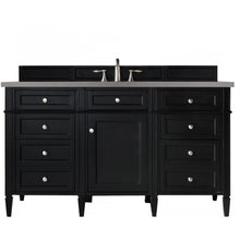 Load image into Gallery viewer, James Martin Brittany 60&quot;Black Onyx Single Vanity- James Martin