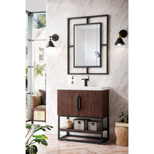 Load image into Gallery viewer, James Martin Columbia 31.5&quot; Coffee Oak - Matte Black Single Vanity