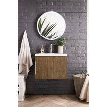 Load image into Gallery viewer, James Martin Columbia 24&quot; Latte Oak Single Vanity