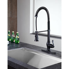 Load image into Gallery viewer, Bastion Single-Handle Standard Kitchen Faucet in Oil Rubbed Bronze- Anzzi
