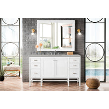 Load image into Gallery viewer, James Martin Addison 60&quot; Glossy White Single Vanity
