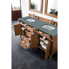 Load image into Gallery viewer, James Martin Brittany 72&quot;  Saddle Brown Double Vanity