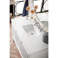 Load image into Gallery viewer, James Martin Athens 48&quot; Glossy White Single Vanity