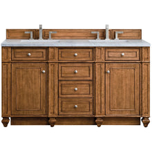Load image into Gallery viewer, James Martin Bristol 60&quot; Saddle Brown Double Vanity- James Martin