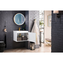 Load image into Gallery viewer, James Martin Columbia 24&quot; Glossy White Single Vanity