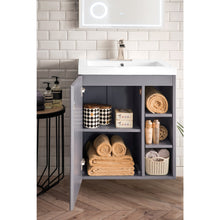 Load image into Gallery viewer, James Martin Alicante&#39; 24&quot; Grey Smoke Single Vanity Cabinet