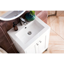 Load image into Gallery viewer, James Martin Chianti 20&quot; Glossy White - Brushed Nickel Single Vanity