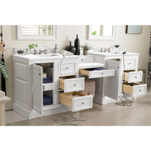 Load image into Gallery viewer, James Martin De Soto 94&quot; Bright White Double Vanity Set