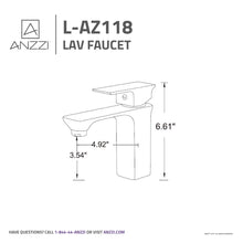 Load image into Gallery viewer, Promenade Single Hole Single Handle Bathroom Faucet in Brushed Nickel- Anzzi