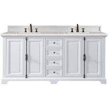Load image into Gallery viewer, James Martin Providence 72&quot; Bright White Double Vanity- James Martin