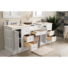 Load image into Gallery viewer, James Martin De Soto 82&quot; Bright White Double Vanity Set