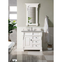 Load image into Gallery viewer, James Martin Brookfield 36&quot; Bright White Single Vanity- James Martin