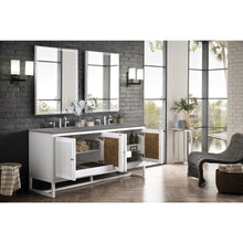 Load image into Gallery viewer, James Martin Athens 72&quot; Glossy White Double Vanity