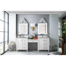 Load image into Gallery viewer, James Martin Copper Cove Encore 86&quot; Bright White Double Vanity Set