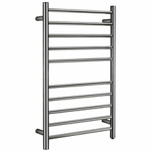 Load image into Gallery viewer, Bali Series 10-Bar Stainless Steel Wall Mounted Towel Warmer in Brushed Nickel- Anzzi