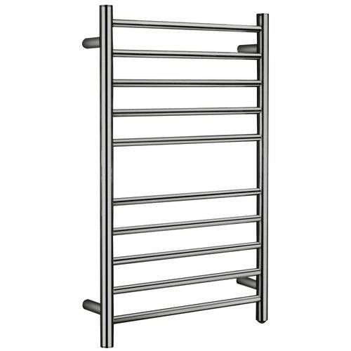 Bali Series 10-Bar Stainless Steel Wall Mounted Towel Warmer in Brushed Nickel- Anzzi