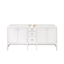 Load image into Gallery viewer, James Martin Addison 72&quot; Glossy White Double Vanity- James Martin