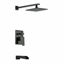 Load image into Gallery viewer, Mezzo Series 1-Handle 1-Spray Tub and Shower Faucet in Oil Rubbed Bronze- Anzzi