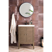 Load image into Gallery viewer, James Martin Linden 24&quot; Whitewashed Walnut Single Vanity Cabinet