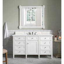 Load image into Gallery viewer, James Martin Brittany 60&quot;  Bright White Single Vanity