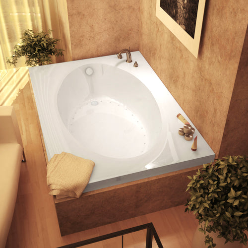 Atlantis Whirlpools Vogue 43 x 84 Rectangular Air Jetted Bathtub- Atlantis Whirlpools