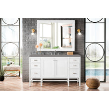Load image into Gallery viewer, James Martin Addison 60&quot; Glossy White Single Vanity