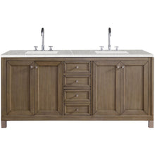 Load image into Gallery viewer, James Martin Chicago 72&quot; Whitewashed Walnut Double Vanity- James Martin