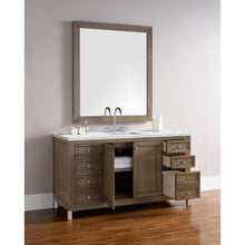 Load image into Gallery viewer, James Martin Chicago 60&quot; Whitewashed Walnut Single Vanity