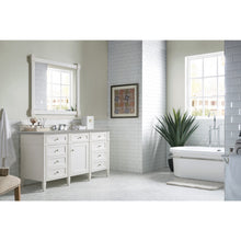 Load image into Gallery viewer, James Martin Brittany 60&quot;  Bright White Single Vanity