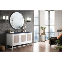 Load image into Gallery viewer, James Martin Athens 60&quot; Glossy White Single Vanity