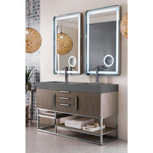Load image into Gallery viewer, James Martin Columbia 59&quot; Ash Gray Double Vanity