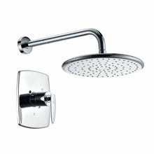 Load image into Gallery viewer, Thyme Single Handle Wall Mounted Showerhead in Polished Chrome- Anzzi