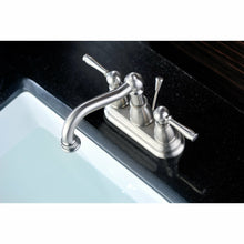Load image into Gallery viewer, Edge Series 4 in. Centerset 2-Handle Mid-Arc Bathroom Faucet in Brushed Nickel- Anzzi