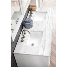Load image into Gallery viewer, James Martin Athens 60&quot; Glossy White Double Vanity