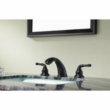 Load image into Gallery viewer, Princess 8 in. Widespread 2-Handle Bathroom Faucet in Oil Rubbed Bronze- Anzzi