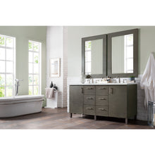 Load image into Gallery viewer, James Martin Metropolitan 60&quot; Silver Oak Double Vanity