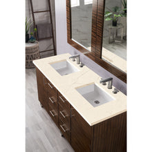 Load image into Gallery viewer, James Martin Metropolitan 60&quot; American Walnut Double Vanity