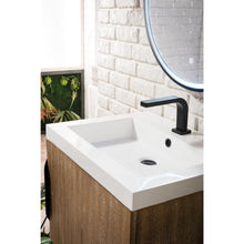 Load image into Gallery viewer, James Martin Columbia 24&quot; Latte Oak - Matte Black Single Vanity