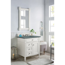 Load image into Gallery viewer, James Martin Brittany 30&quot;Bright White Single Vanity