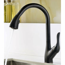 Load image into Gallery viewer, Elysian Farmhouse 32 in. Kitchen Sink with Accent Faucet in Oil Rubbed Bronze- Anzzi