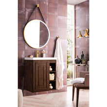 Load image into Gallery viewer, James Martin Alicante&#39; 24&quot; Mid Century Acacia Single Vanity Cabinet