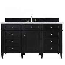 Load image into Gallery viewer, James Martin Brittany 60&quot;Black Onyx Single Vanity- James Martin