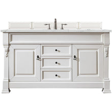 Load image into Gallery viewer, James Martin Brookfield 60&quot; Bright White Single Vanity- James Martin