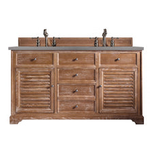 Load image into Gallery viewer, James Martin Savannah 60&quot; Driftwood Double Vanity- James Martin