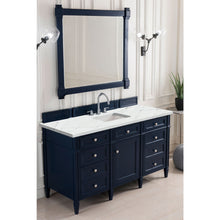 Load image into Gallery viewer, James Martin Brittany 60&quot; Victory Blue Single Vanity