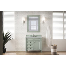 Load image into Gallery viewer, James Martin Brittany 36&quot;Sage Green Single Vanity