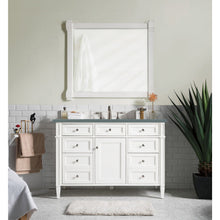 Load image into Gallery viewer, James Martin Brittany 48&quot;Bright White Single Vanity