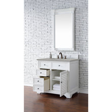 Load image into Gallery viewer, James Martin Savannah 36&quot; Bright White Single Vanity
